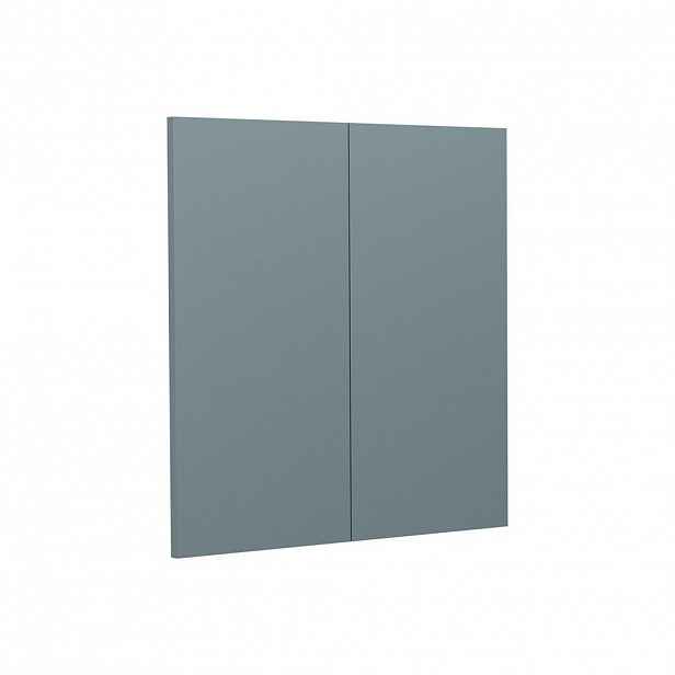 Vicco KUCHYŇSKÁ DVÍŘKA R-Line Modrošedá 59.2 x 59 cm nábytková čela pro závěsnou skříňku