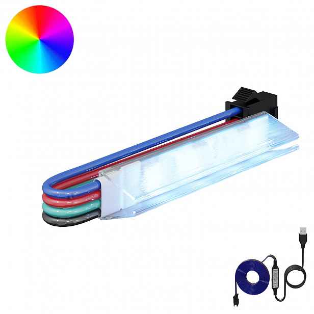 vidaXL LED pás 12 ks Černá a bílá Měď a plast