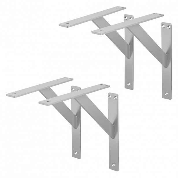 ML-DESIGN SADA 2 KUSŮ NÁSTĚNNÝCH DRŽÁKŮ