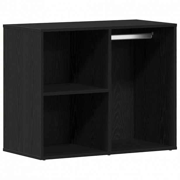 vidaXL Kosmetický kabinet Černý dub 80 x 40 x 65 cm Kompozitní dřevo