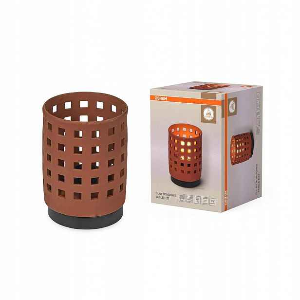Stolní lampa E27 Dekorativní hnědá Decor Osram
