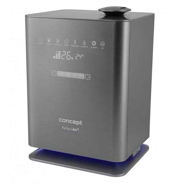 Concept - Zvlhčovač vzduchu, s aroma difuzérem, WiFi, šedá zv2021