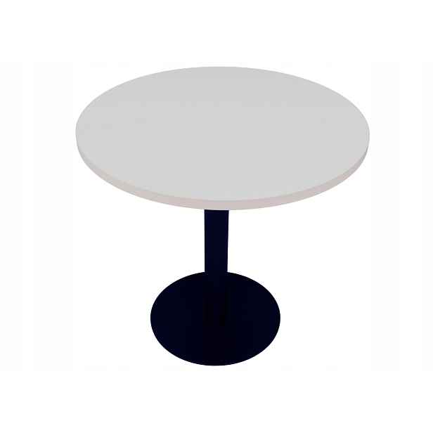 Kávový stolek kulatý 80 cm, deska 25 mm, popel do kavárny