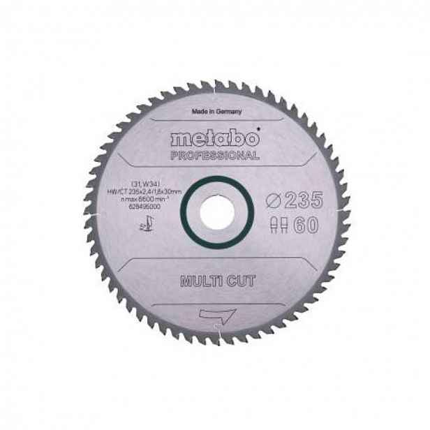Metabo - Pilový kotouč, 235x30 mm, 60 zubů 628495000