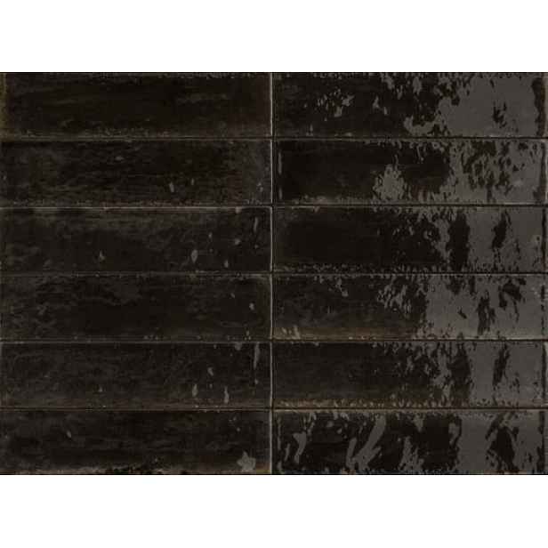 Obklad Ragno Look Nero 6x24 cm lesk R8FN (bal.0,520 m2)
