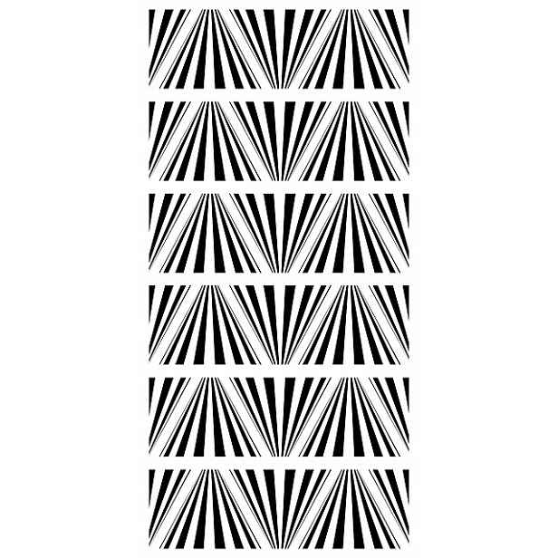Šablona Pro Ozdobné Omítky LuxBud Panel 16 92x44 cm Moderní