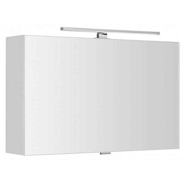 Sapho Cloe - Zrcadlová skříňka s LED osvětlením, 80x50x18 cm, bílá CE080-0030