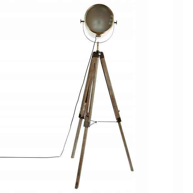 Stojací lampa trojnožka reflektor 150 cm loftová