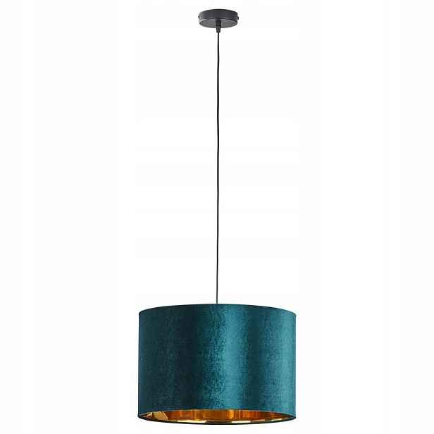 Závěsná lampa Zwis E27 15W Regulace výšky Kov Černá Tk Lighting