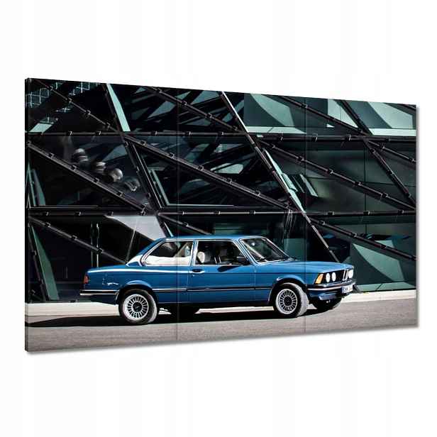 Obrazy 120x80 Modrý žralok Bmw