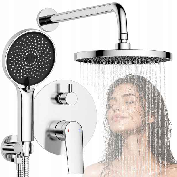 Sprchový Set Podomítková Dešťová Sprcha Vector Sprchová Hlavice
