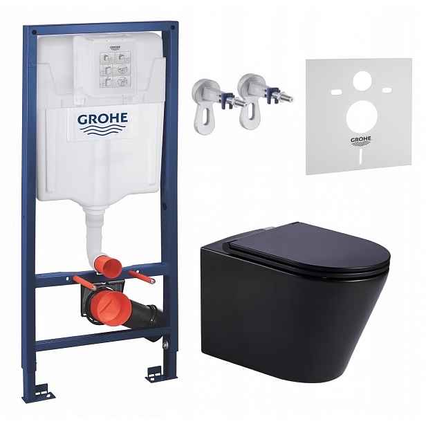 Podomítkový Wc set Stelaz Grohe Wc mísa Tornado Imprese