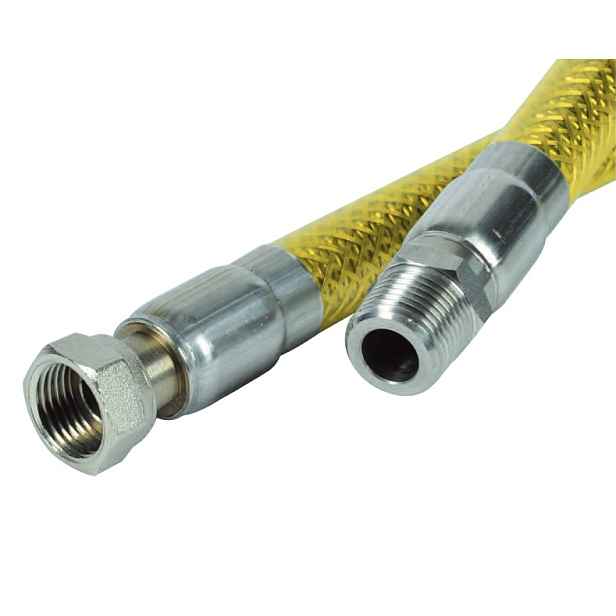 Hadice plynová STANDARD 1/2" MF 75 cm