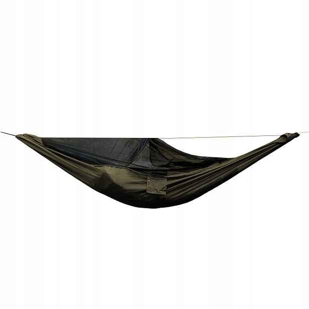 Houpací síť TigerWood Vážka V2 s moskytiérou Pocket, khaki