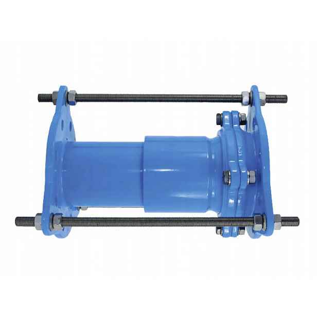 Pružný spojovač Hawle Vario DN50 krátký L=150-207 PN16 8010S