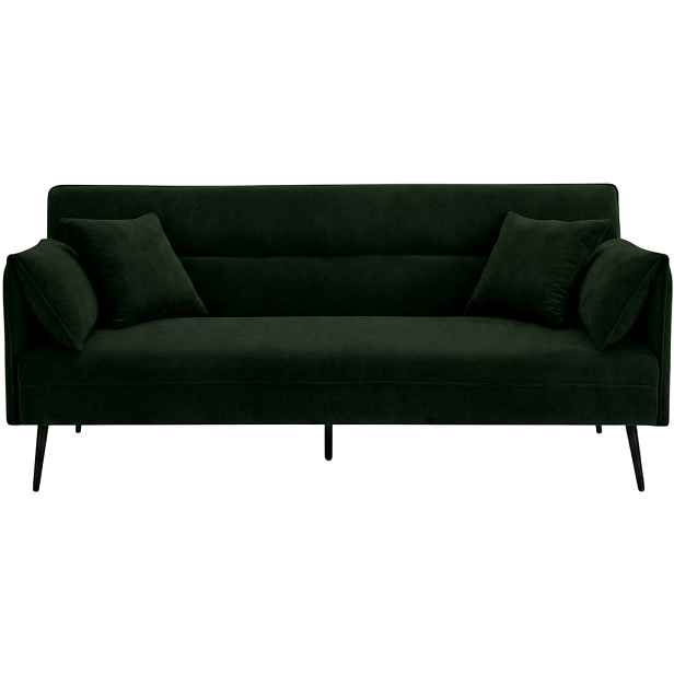 Rozkládací sofa Amelia, zelená