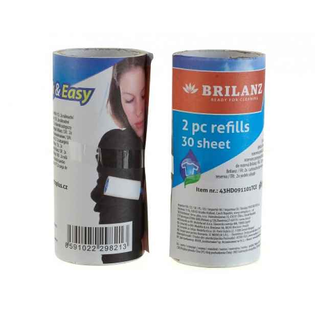 Sada čistících válečků na textil 2 x 30 listů