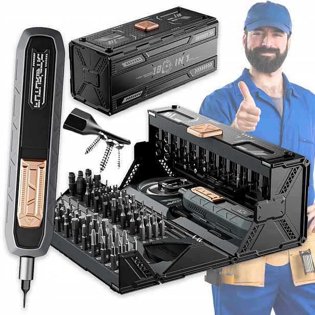 Sada Mini Šroubováků Přesné Magnetické Šroubováky V Pouzdru 180EL
