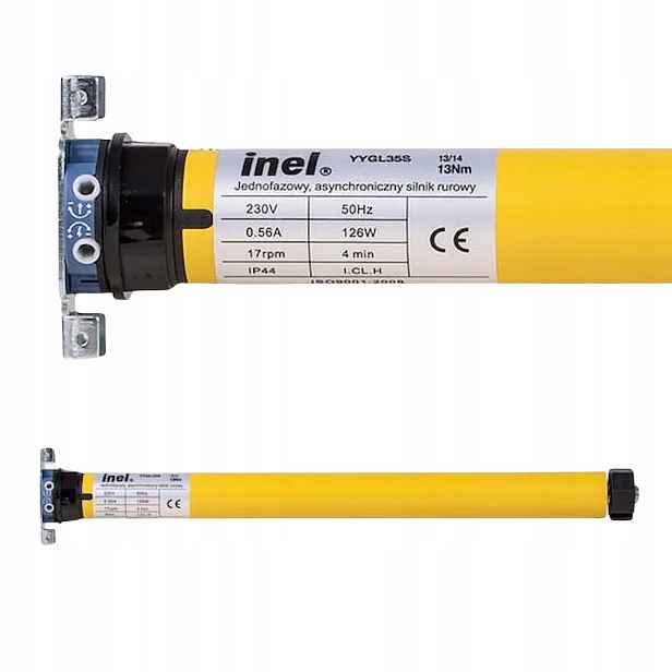 Inel motor pro rolety N-13R 13/14 pro trubky Ø40 s vestavěným radiopřijímačem