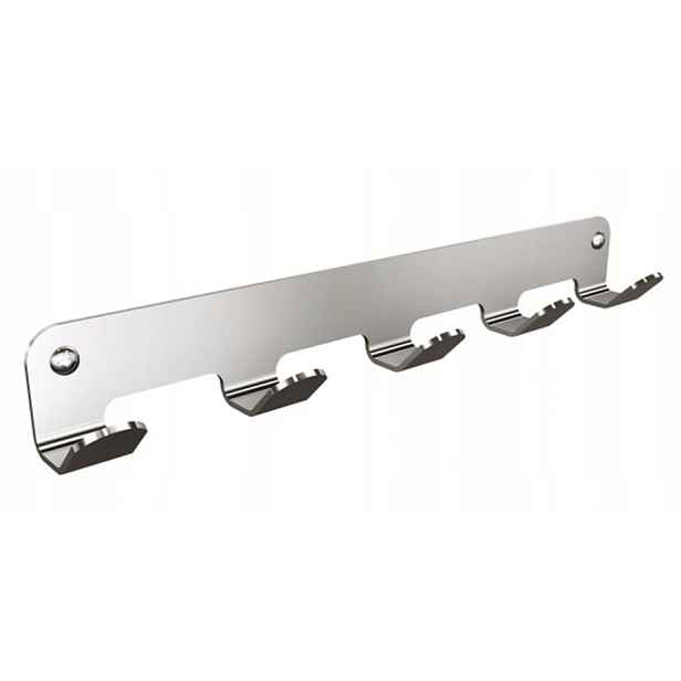 Koupelnový věšák 5-hákový Inox leštěný Andex Technic