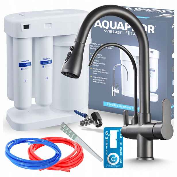 Kuchyňský Filtr Na Vodu Pzh Aquaphor Pod Dřez Kuchyňská Třícestná Baterie