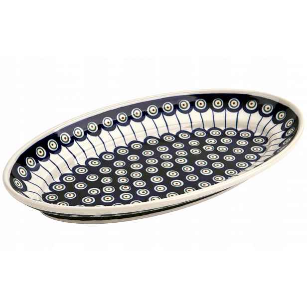 Oválná mísa GU-1104A Bolesławiec Puntíky 8