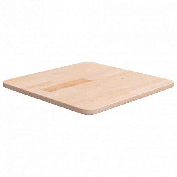 vidaXL Čtvercová stolní deska 40x40x1,5cm masivní dub bez úprav