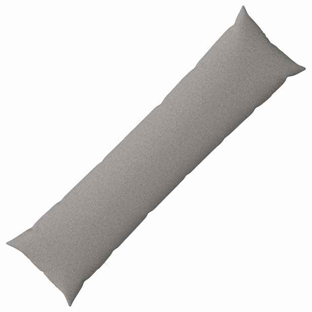 vidaXL Povlak na polštář HEERLEN Oblačno šedá 40 x 145 cm Textil