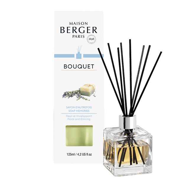 Maison Berger Paris aroma difuzér Cube, Mýdlové bublinky 125 ml