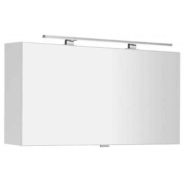 Sapho Cloe - Zrcadlová skříňka s LED osvětlením, 100x50x18 cm, bílá CE100-0030
