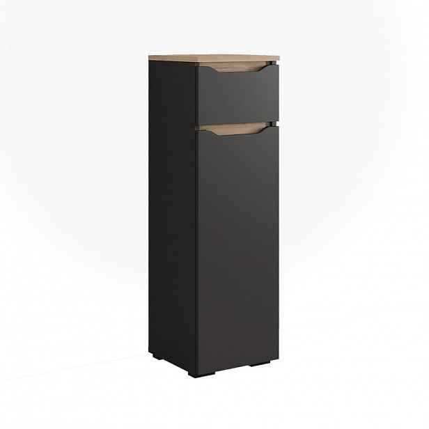 Vicco STŘEDNÍ SKŘÍŇKA Ruben, Antracit/Řemeslný dub, 30.2 x 97.5 cm