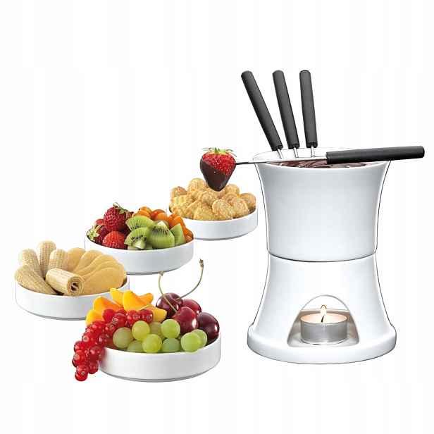 Fondue Cilio porcelánové čokoládové 400 ml
