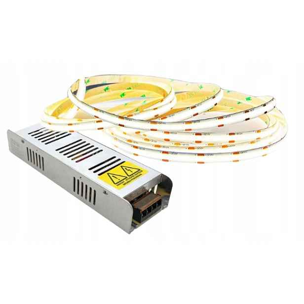 Led páska Neon Cob 24V bílá přírodní napájecí zdroj pro podsvícení stropu 15 m