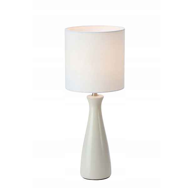 Stylová a elegantní noční lampa do ložnice, keramická základna Markslojd
