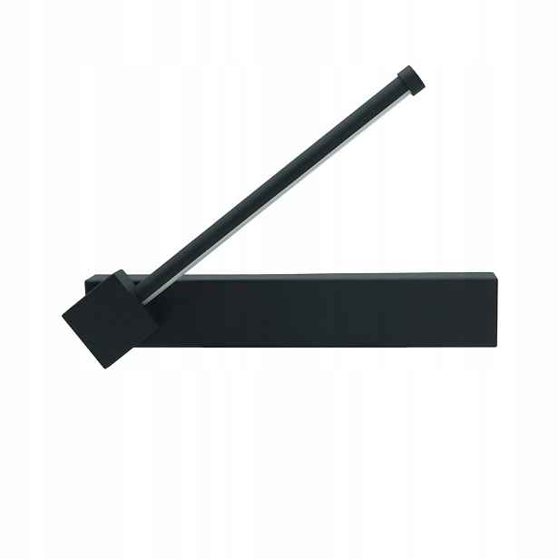 Nástěnné Led svítidlo černé, nastavitelné, podlouhlé, 30 cm do ložnice IdeaLed