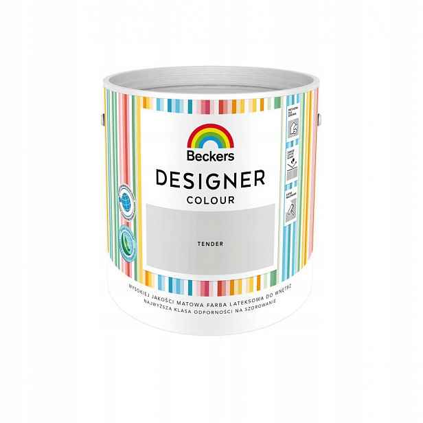 Beckers Barva Plamoodolná Designer Colour Tender 2,5L