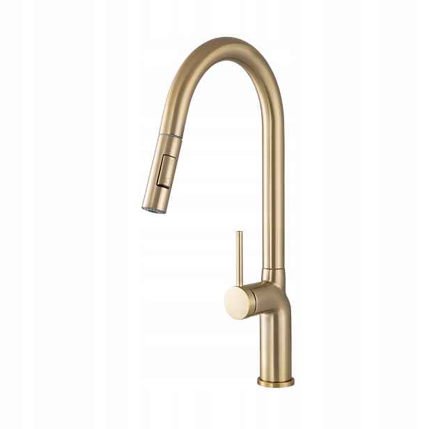 Kuchyňská Baterie Vera Brushed Gold Gamma