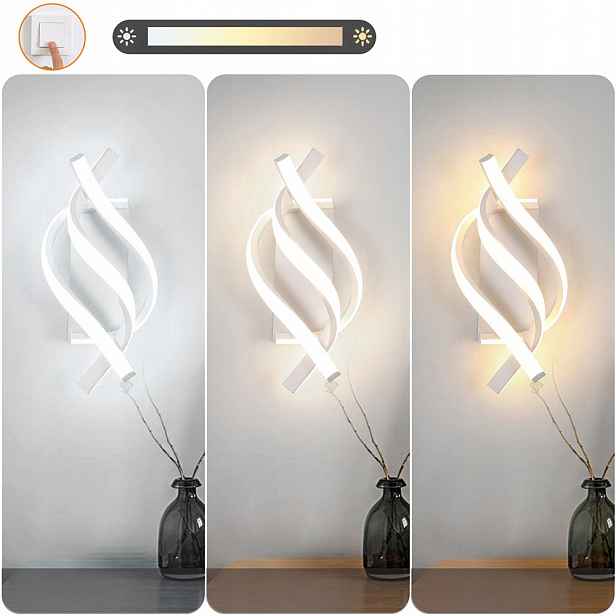 Moderní interiérové nástěnné Led lampy 22W Nástěnná lampa do ložnice