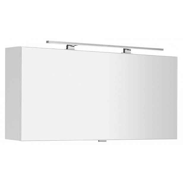 Sapho Cloe - Zrcadlová skříňka s LED osvětlením, 120x50x18 cm, bílá CE120-0030