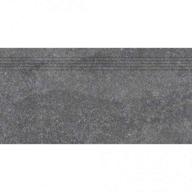 Schodovka Rako Kaamos černá 30x60 cm mat DCPSR588.1