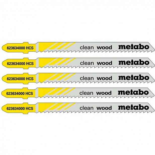Metabo - Sada pilových plátků na dřevo, délka 74 mm, 5 ks 623634000