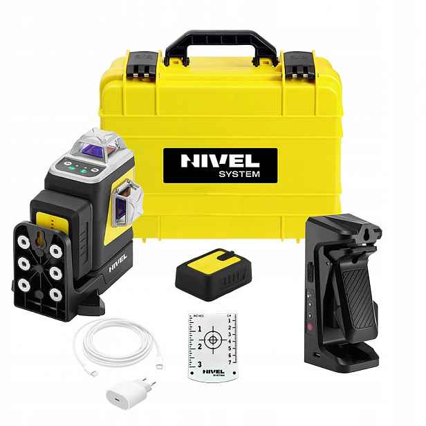 Nivel System CLX3G Laser Křížový Motor Zelený 3x360° Bluetooth