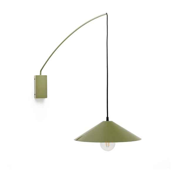 Zelené nástěnné svítidlo ø 35 cm Kally – Kave Home