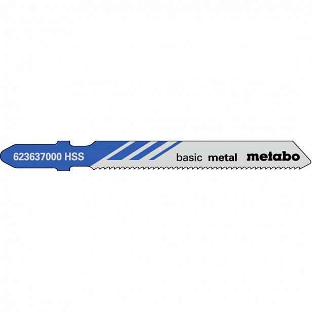 Metabo - Sada pilových plátků na kov, délka 51 mm, 5 ks 623637000