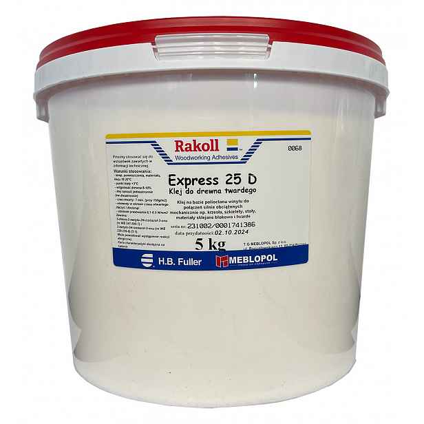 Montážní lepidlo na dřevo Rakoll Express 25 D 5KG