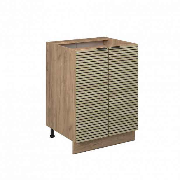 Vicco SPODNÍ SKŘÍŇKA KUCHYŇSKÉ LINKY Fame-Line Dubový panel 60 cm bez pracovní desky