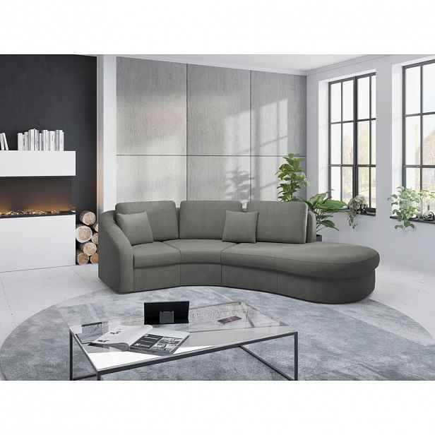 Sit & More ROHOVÁ SEDAČKA, textil, jílová barva