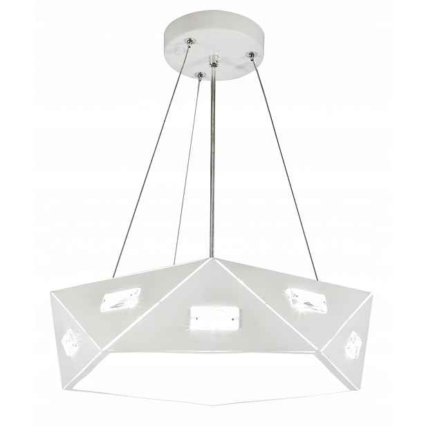Bílé závěsné svítidlo 42 3X40W G9 Nemezis Candellux