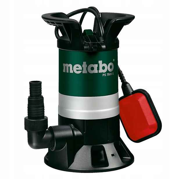 Ponorné Čerpadlo Pro Špinavou A Čistou Vodu Metabo S Plovákem 7500 L/h