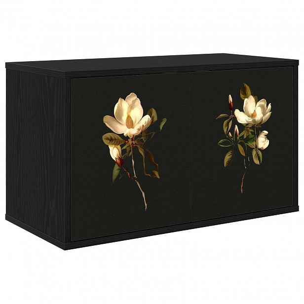 vidaXL Nástěnná TV skříň BREMEN 69 x 33 x 40 cm Černý dub